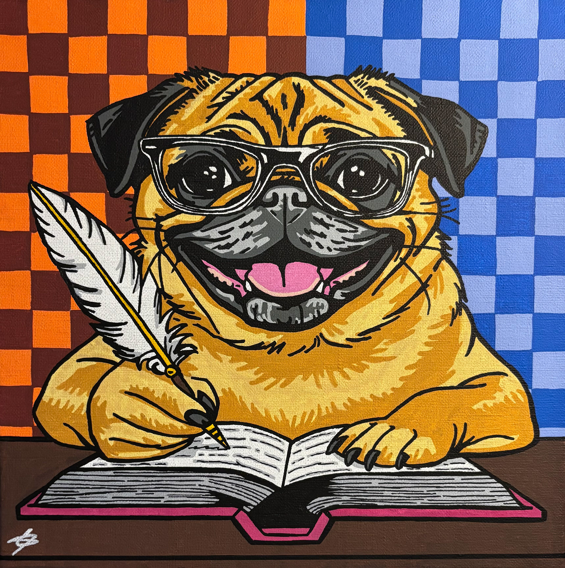 ONCE UPON A LOVE, 30X30cm, (disponible)