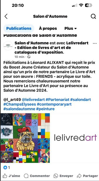 beaucoup de fierté!