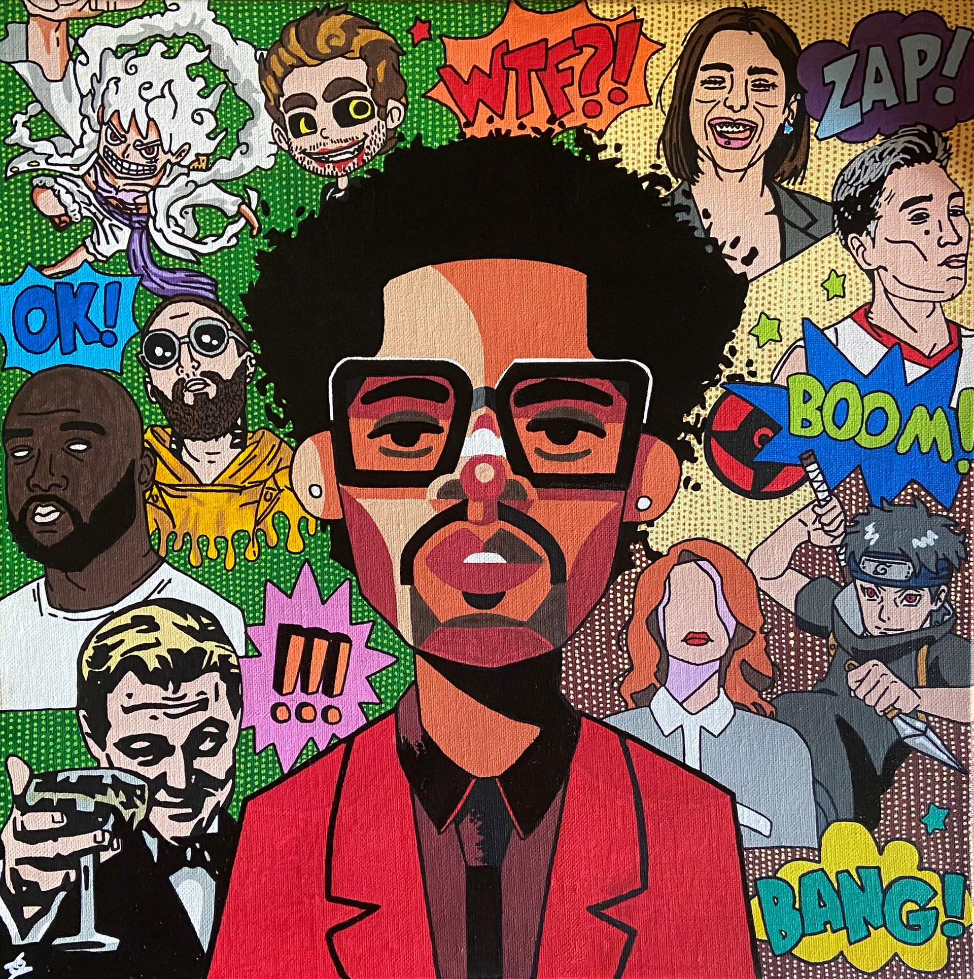 The Weeknd, 40X40 cm 