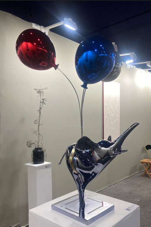 Art capital, février 2024, sculpture de Céve