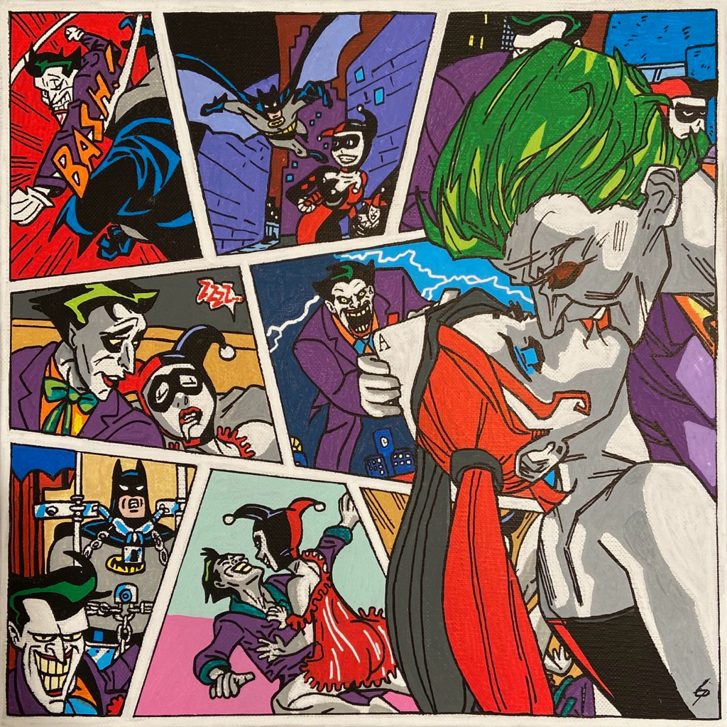 A dangerous game, 30X30 cm (disponible)