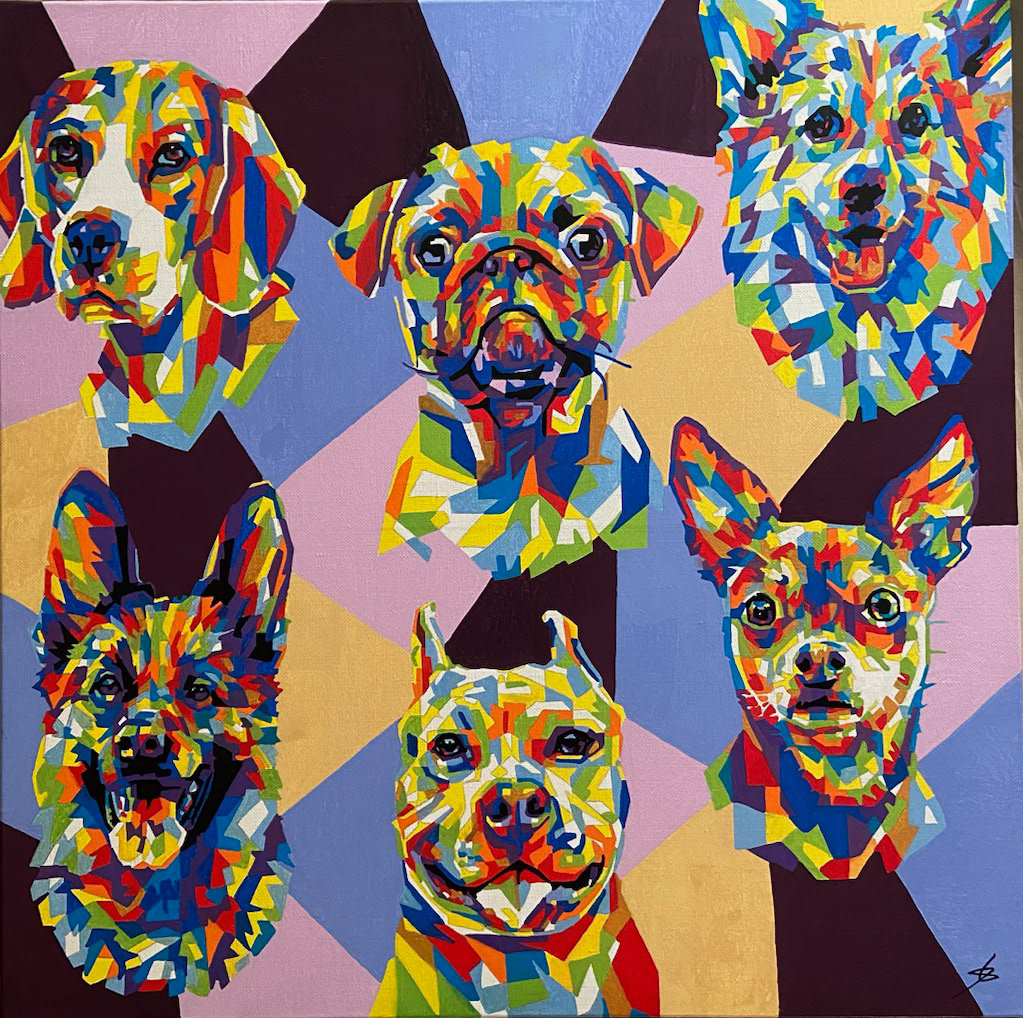 Pets, 50X50,  (disponible)
