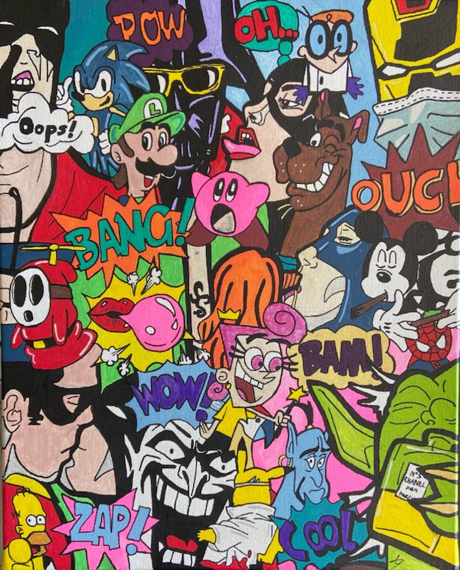 Multiverse, 41X33 cm