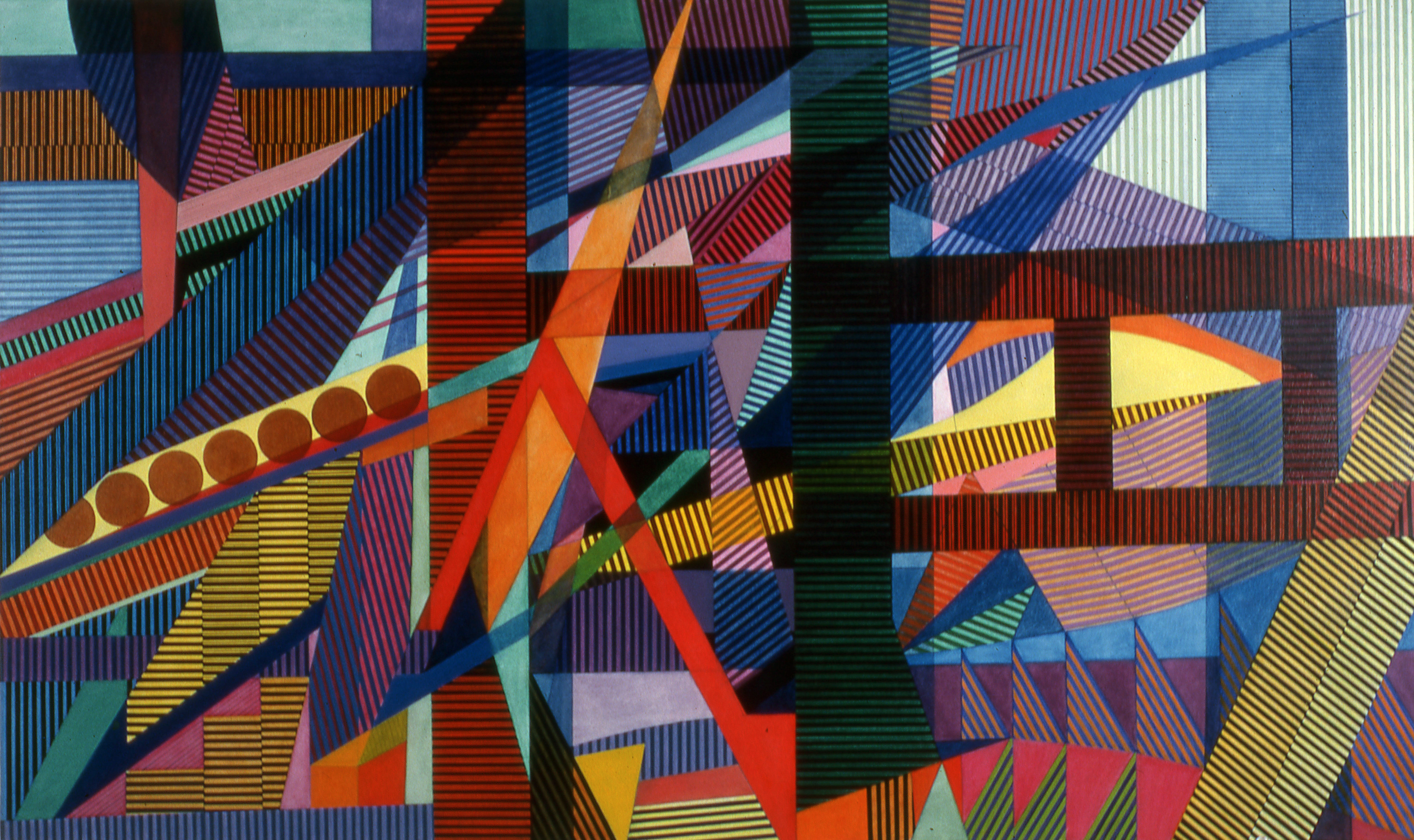 H9 ("Printout City") - 48" x 72"