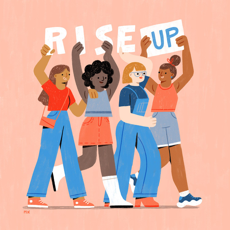 Illustration for #powerfulwomenweek on Instagram