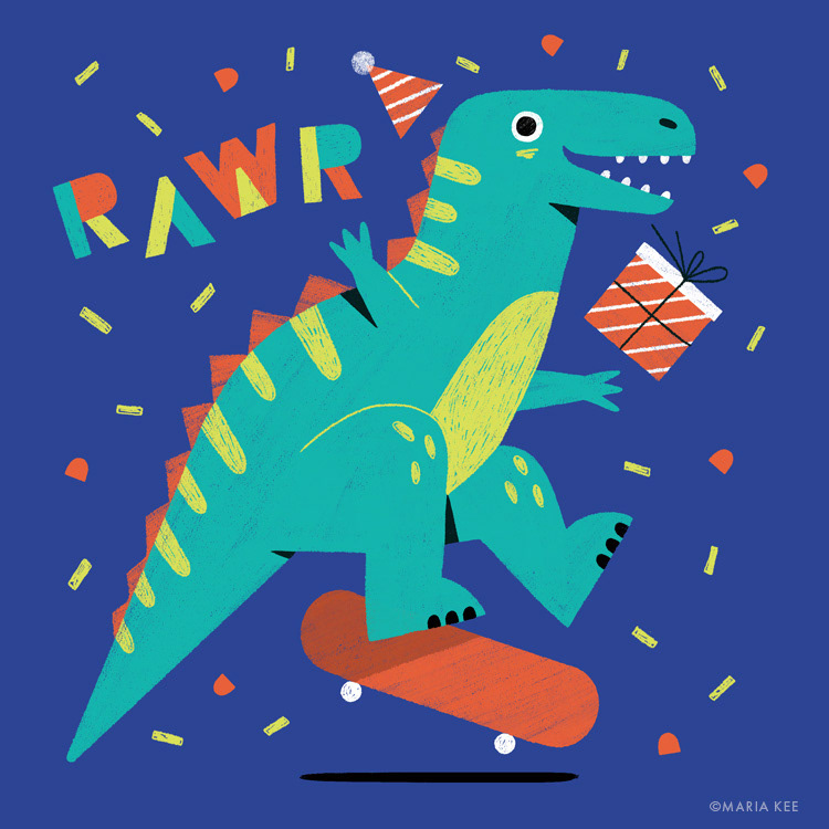 Birthday T-Rex