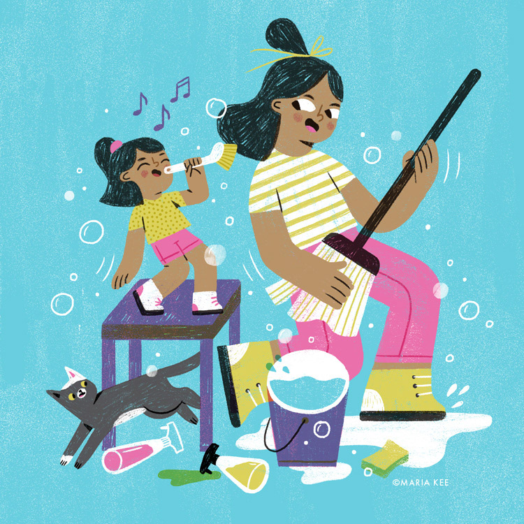 Cleaning - Lazy Sundays Instagram Challenge