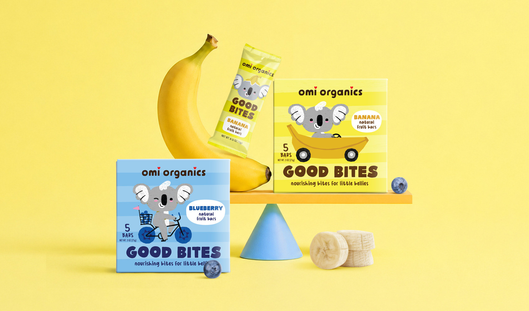 Illustration for Omi Organics packaging