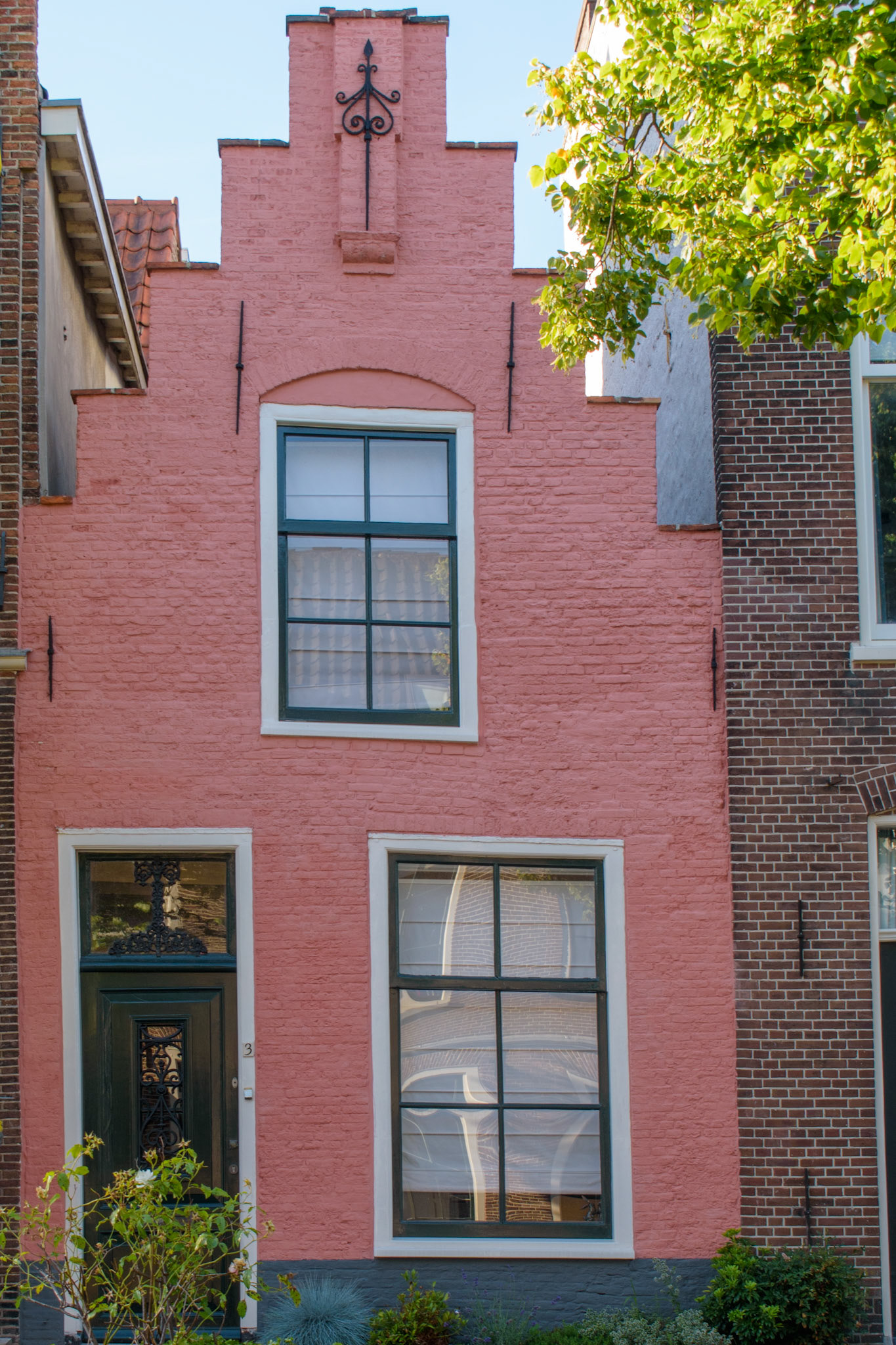 The pink house