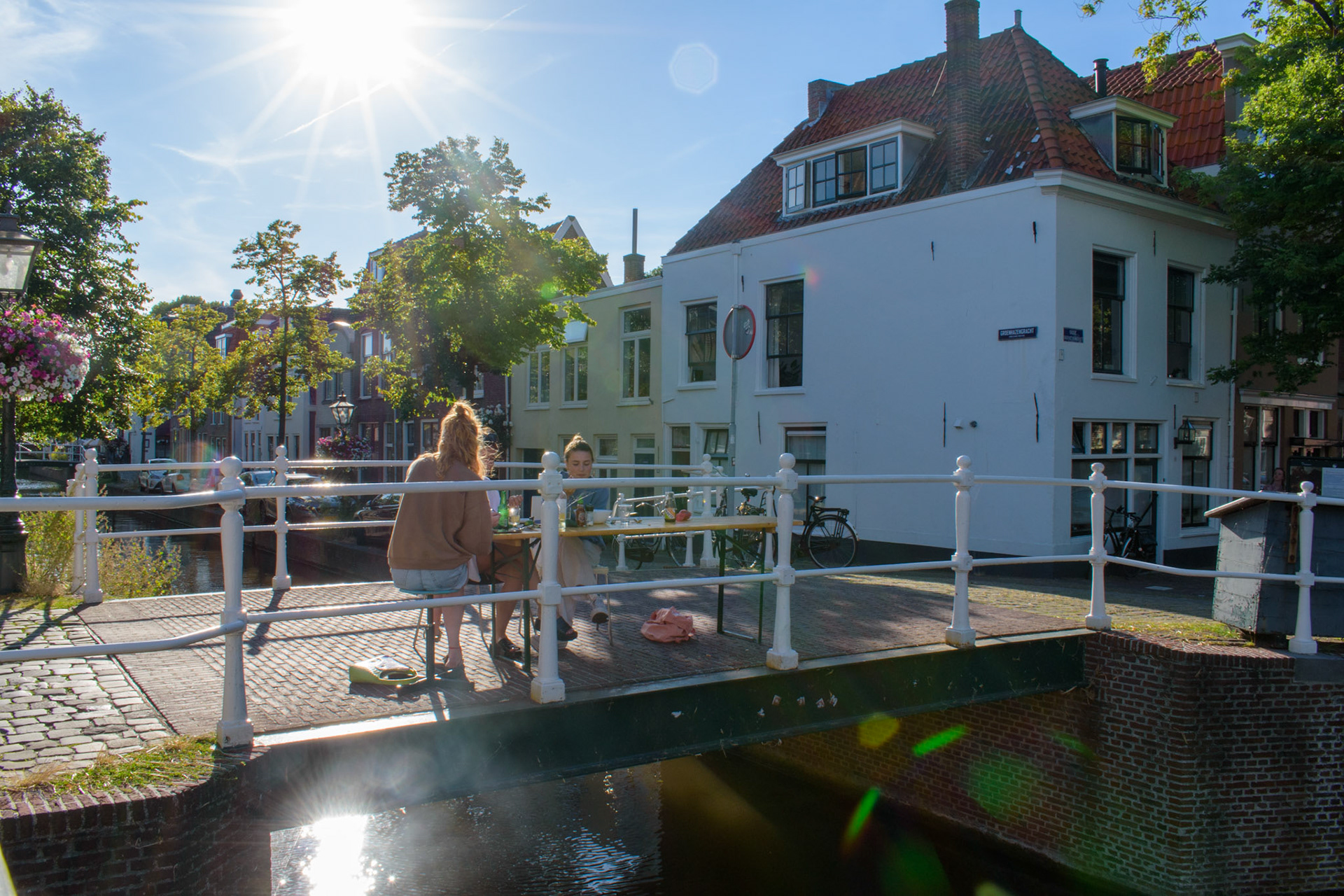 Dining on a bridge 1