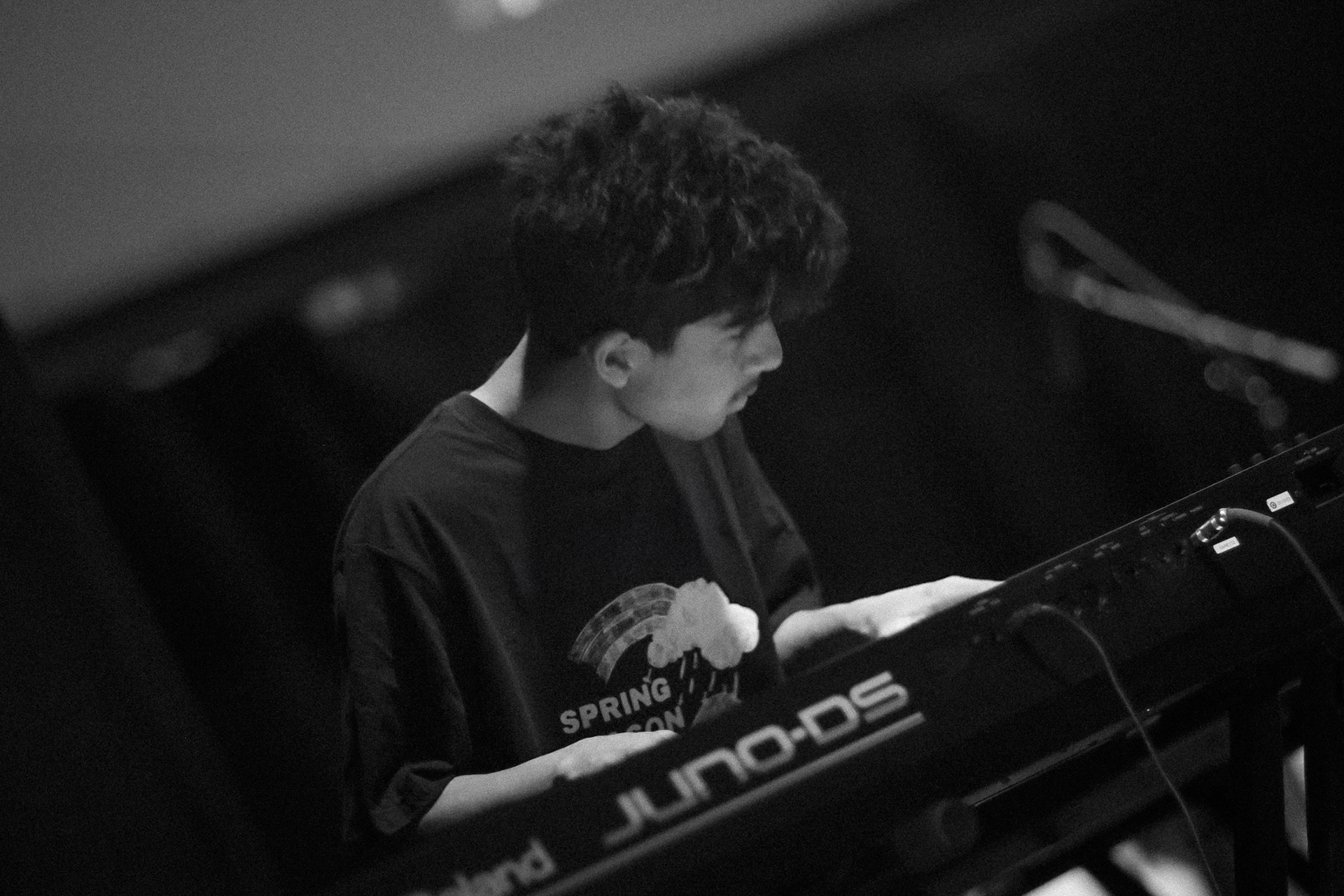 playing piano