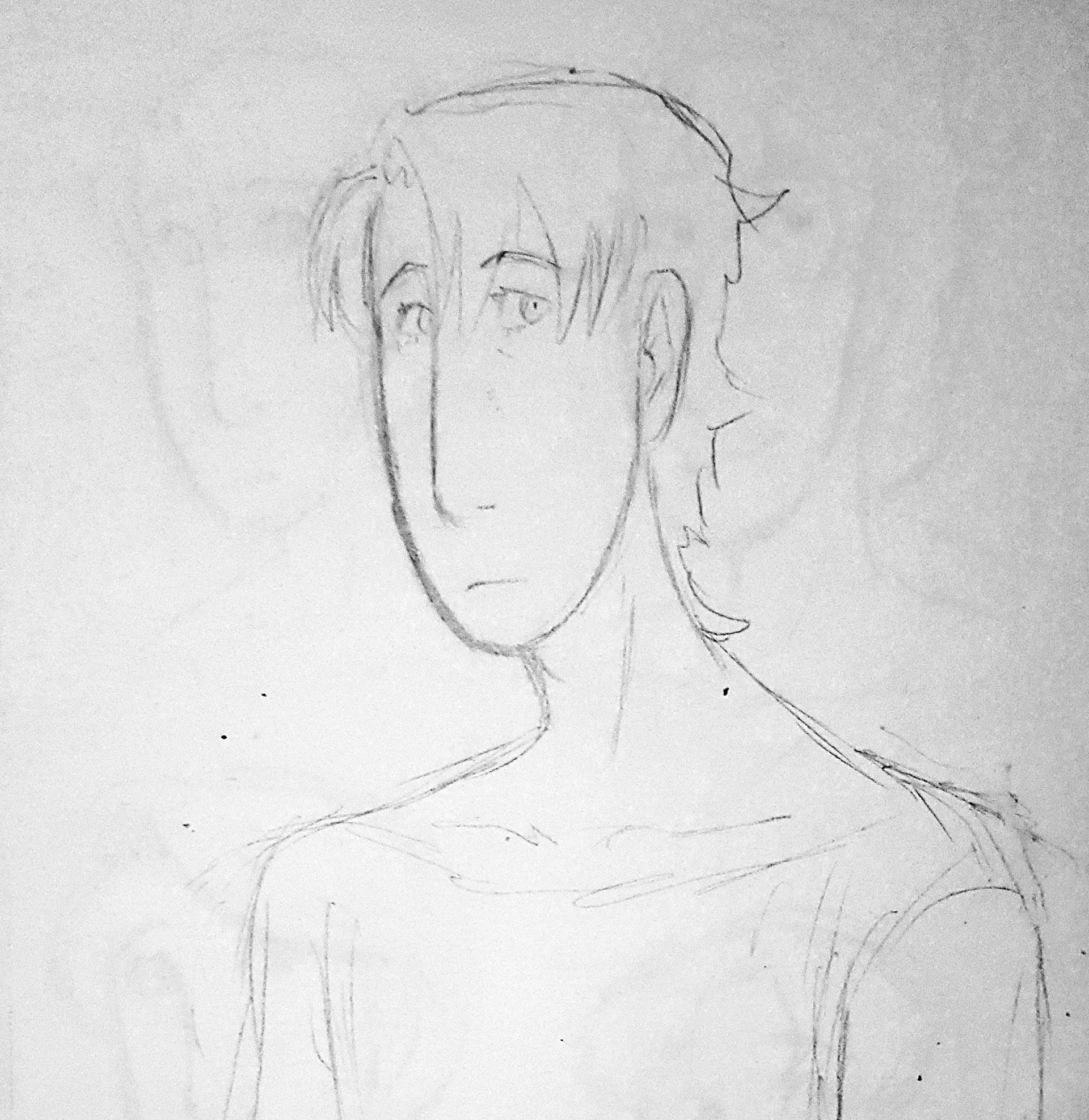 extremely straight no definition nose bridge good?