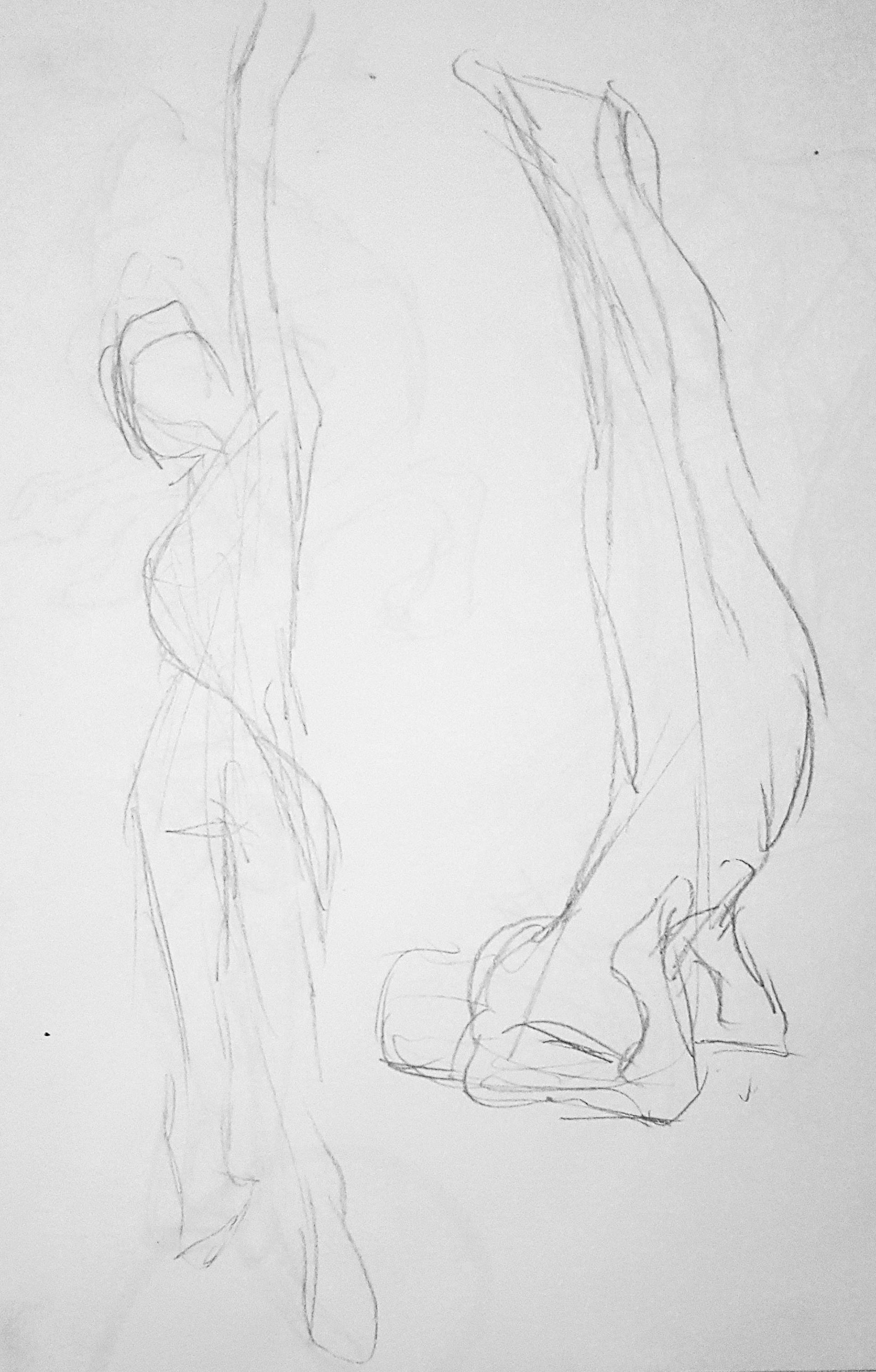 Quick figure drawings