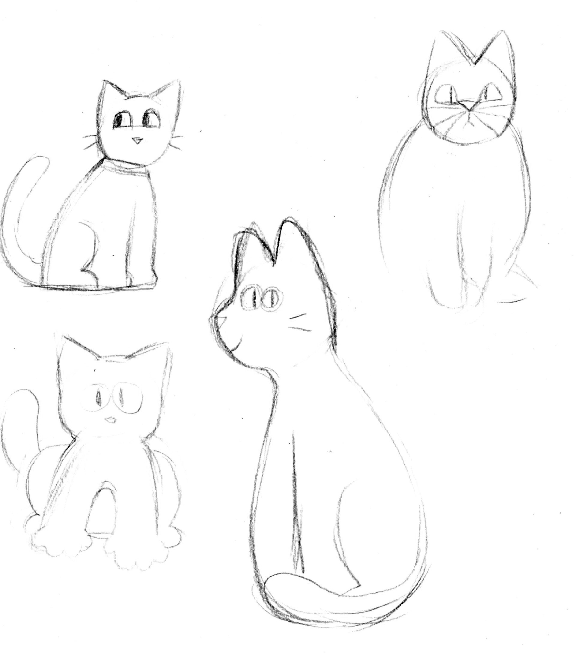 More flat cats