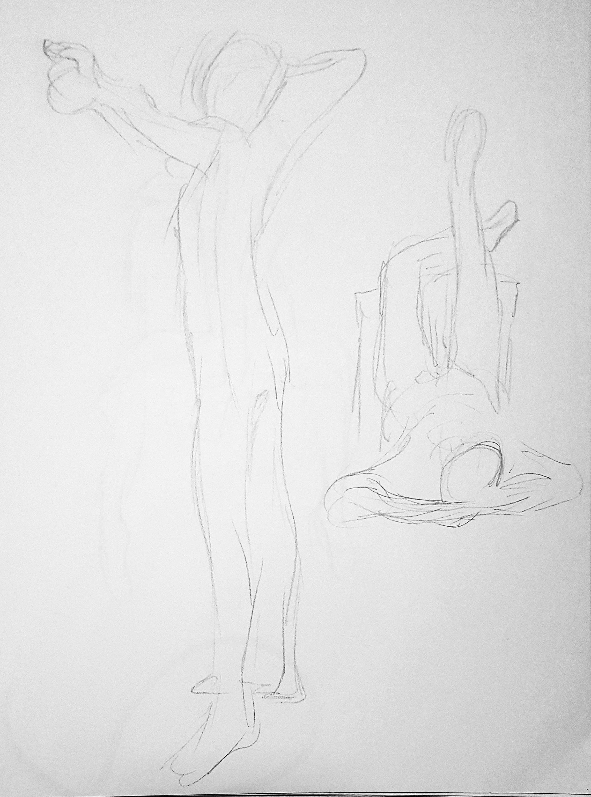 Quick figure drawings