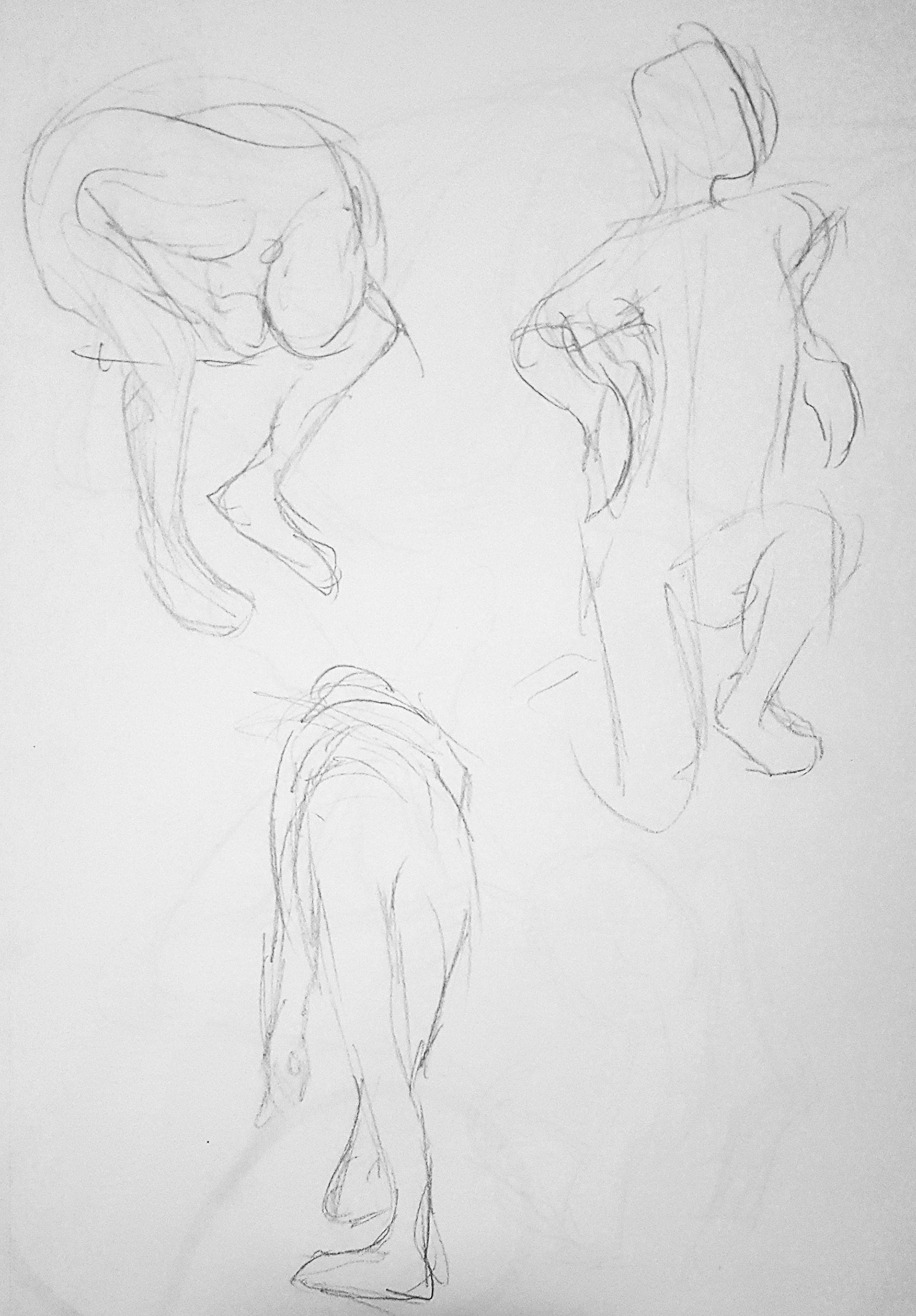 Quick figure drawings
