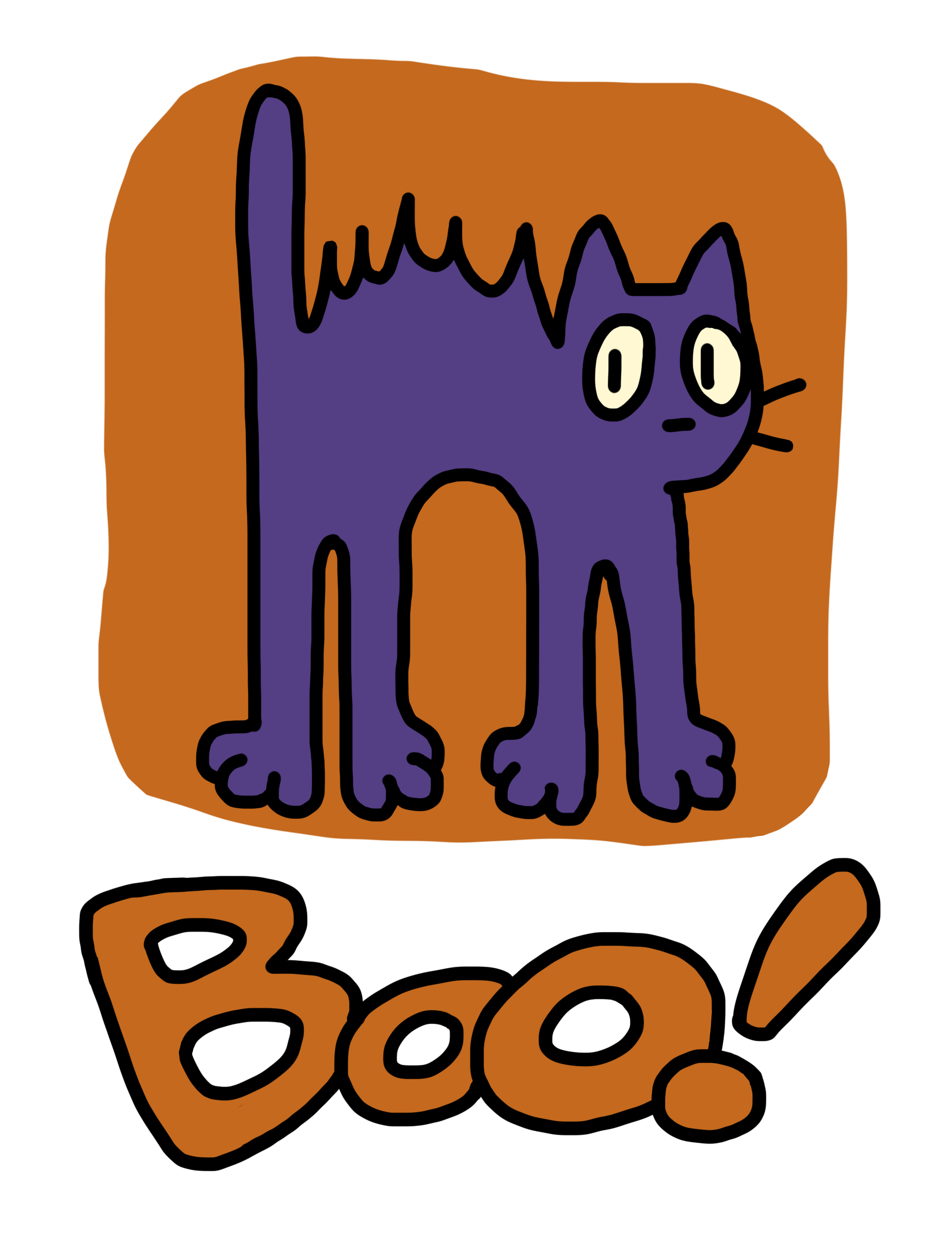 Scaredy cat
