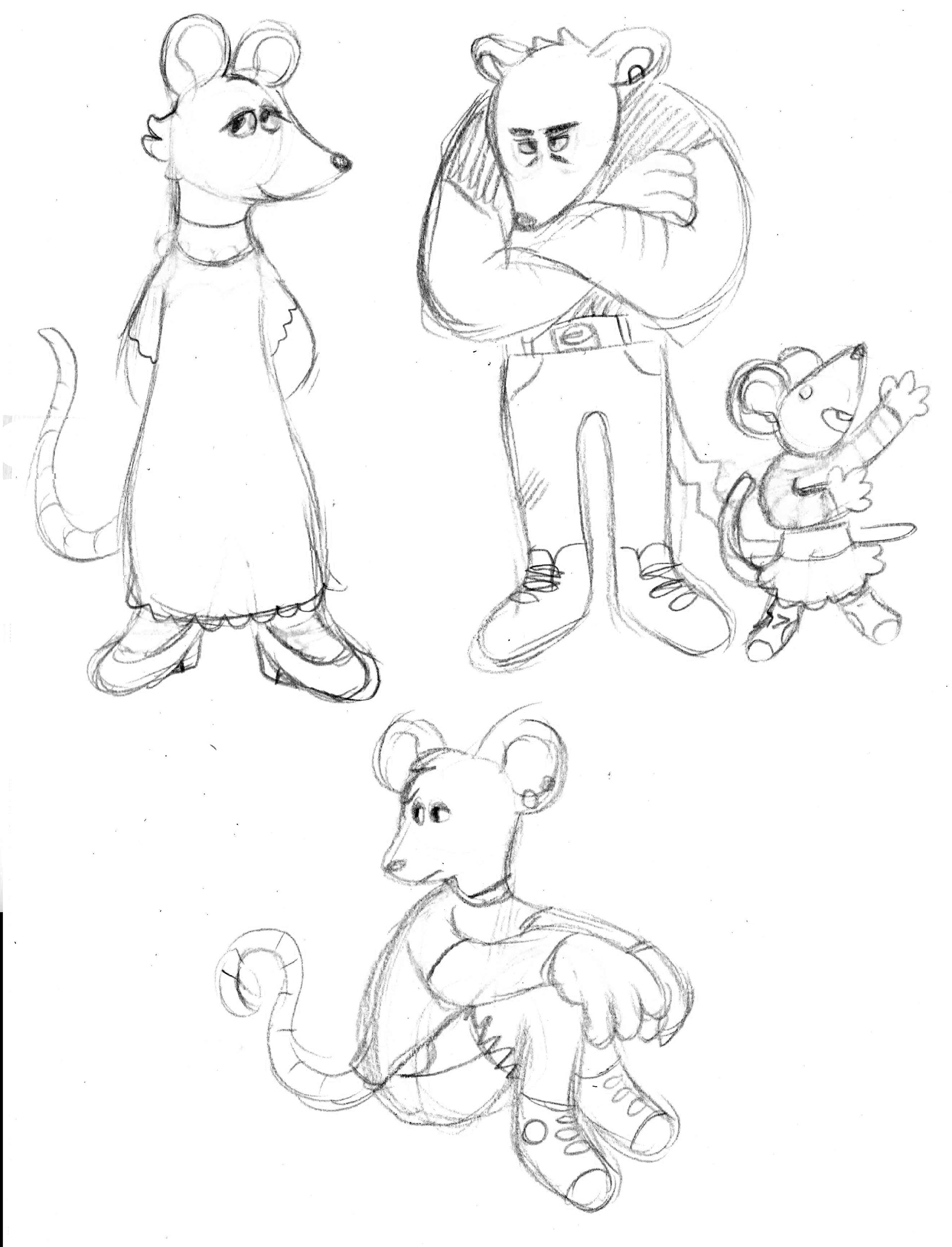 mouse family