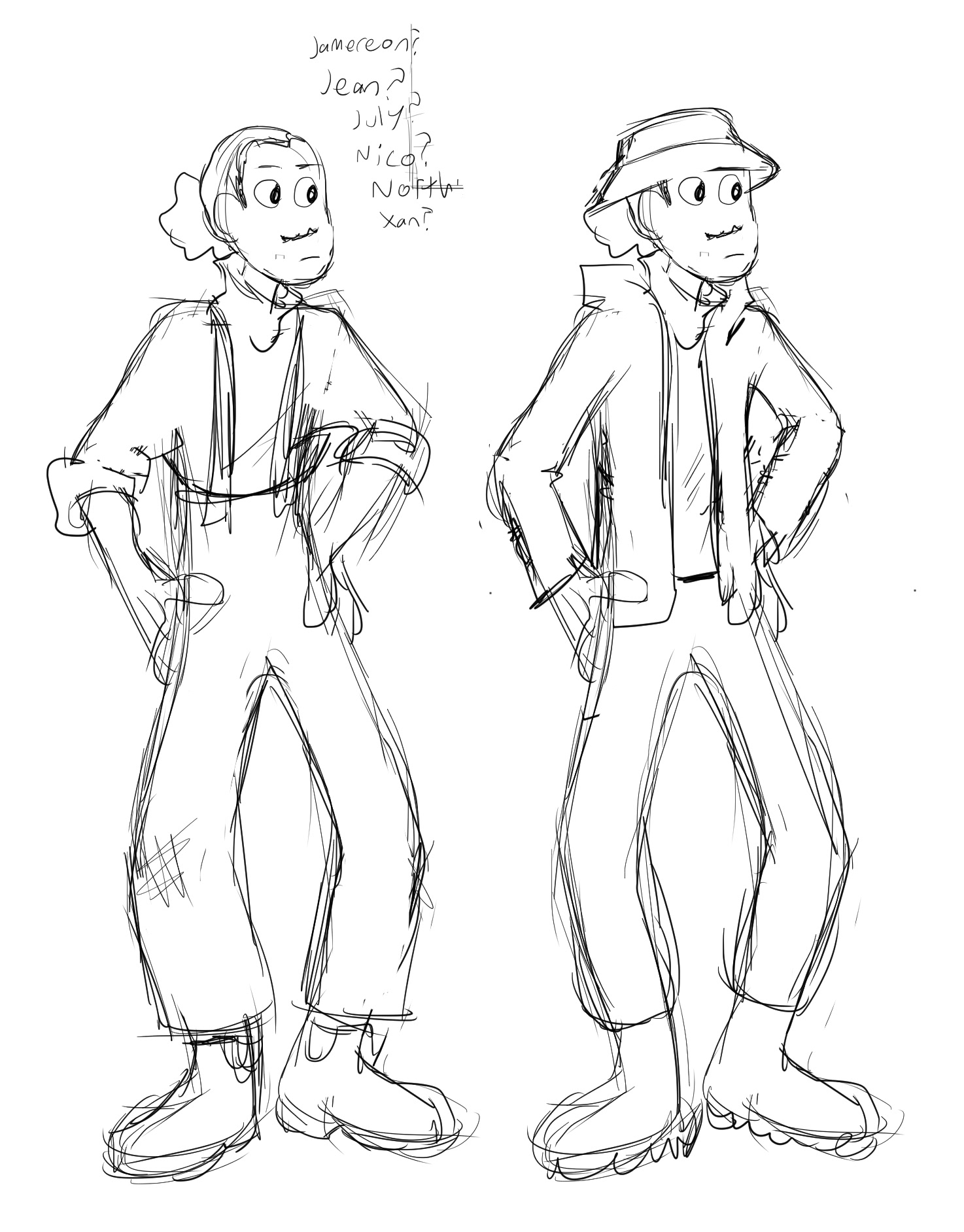 Fisherman outfit designs