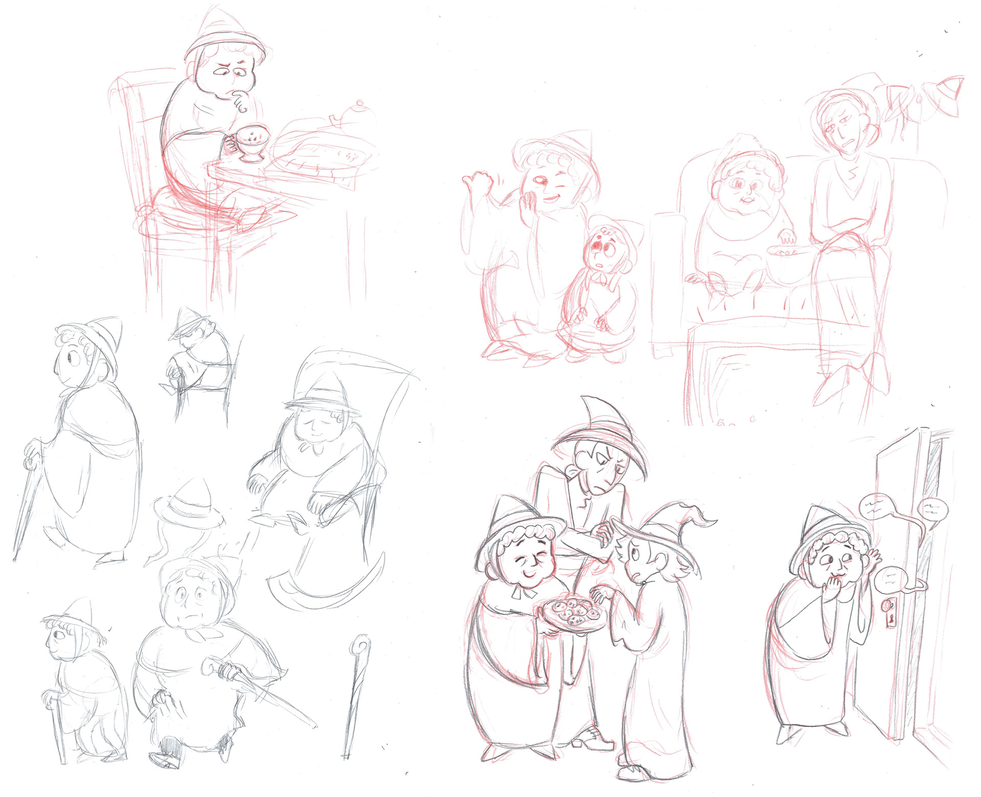 Little old lady witch continued