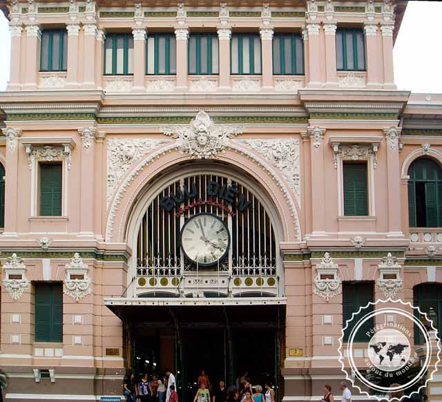Vietnam, Ho Chi Minh, Bureau de Poste