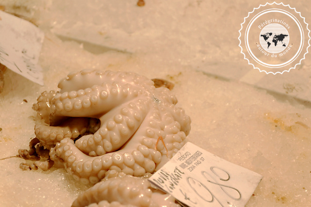 Venise, Marché aux poissons du Rialto
