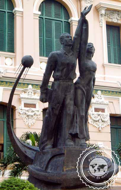 Vietnam, Ho Chi Minh, Bureau de Poste