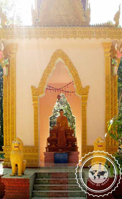 Vietnam, Soc Trang, Pagode aux chauves-souris