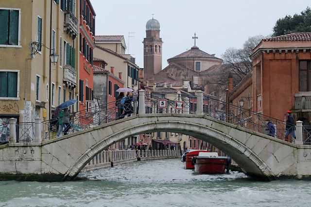 Le Grand Canal de Venise, ses ponts et ses palais