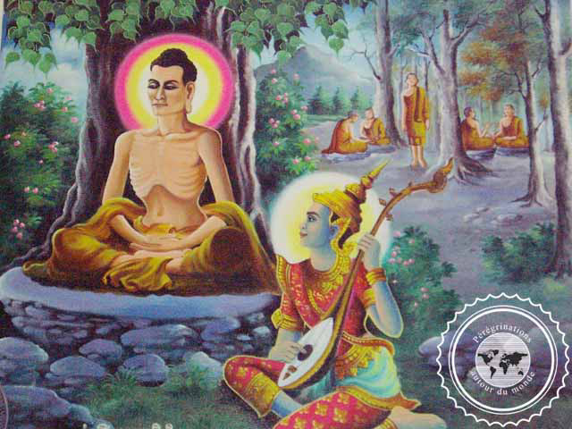 Vietnam, Soc Trang, Pagode aux chauves-souris