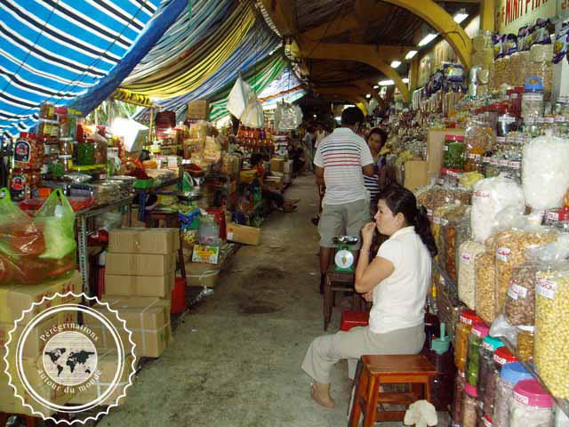 Vietnam, Ho Chi Minh, Marché Ben Thanh
