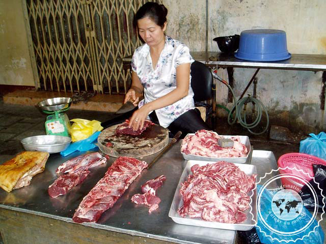 Marché de Cho Dong Xuan, Hanoi, Vietnam