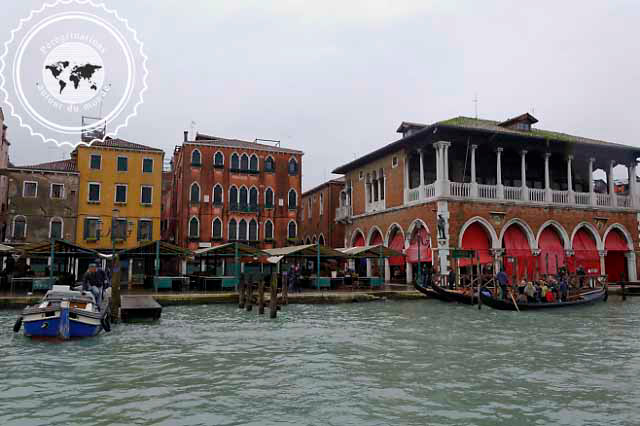 Venise, Marché aux poissons du Rialto
