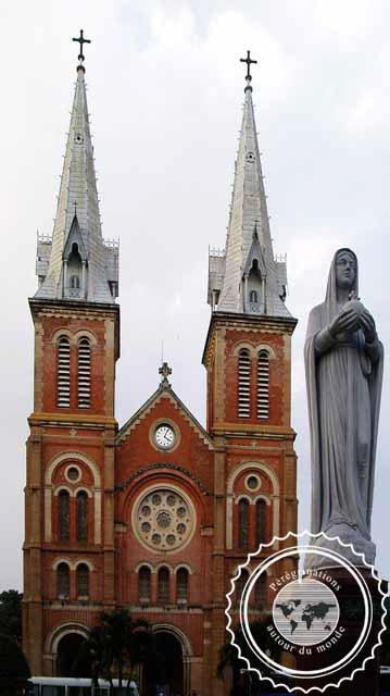 Vietnam, Ho Chi Minh,, Cathédrale