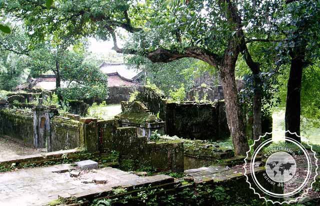 Vietnam, temple de l'empereur Tu Duc