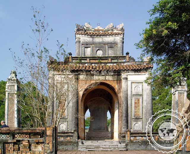 Vietnam, temple de l'empereur Tu Duc