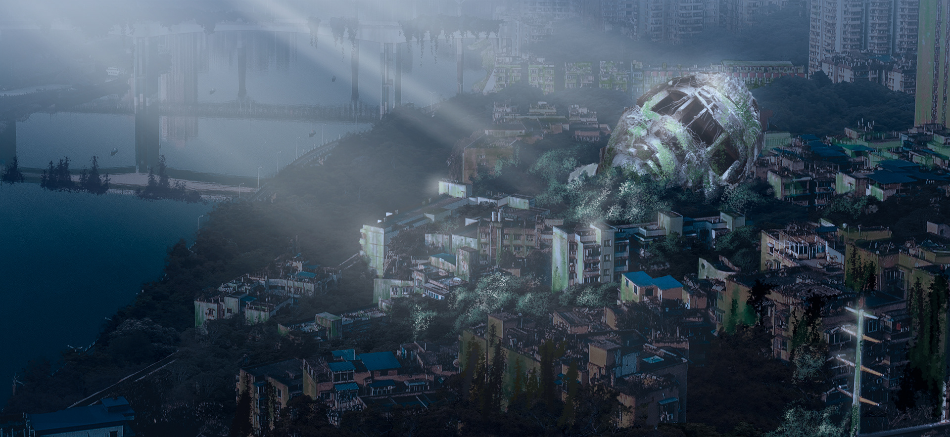 Digital Painting - The End of the Civilization (2020)