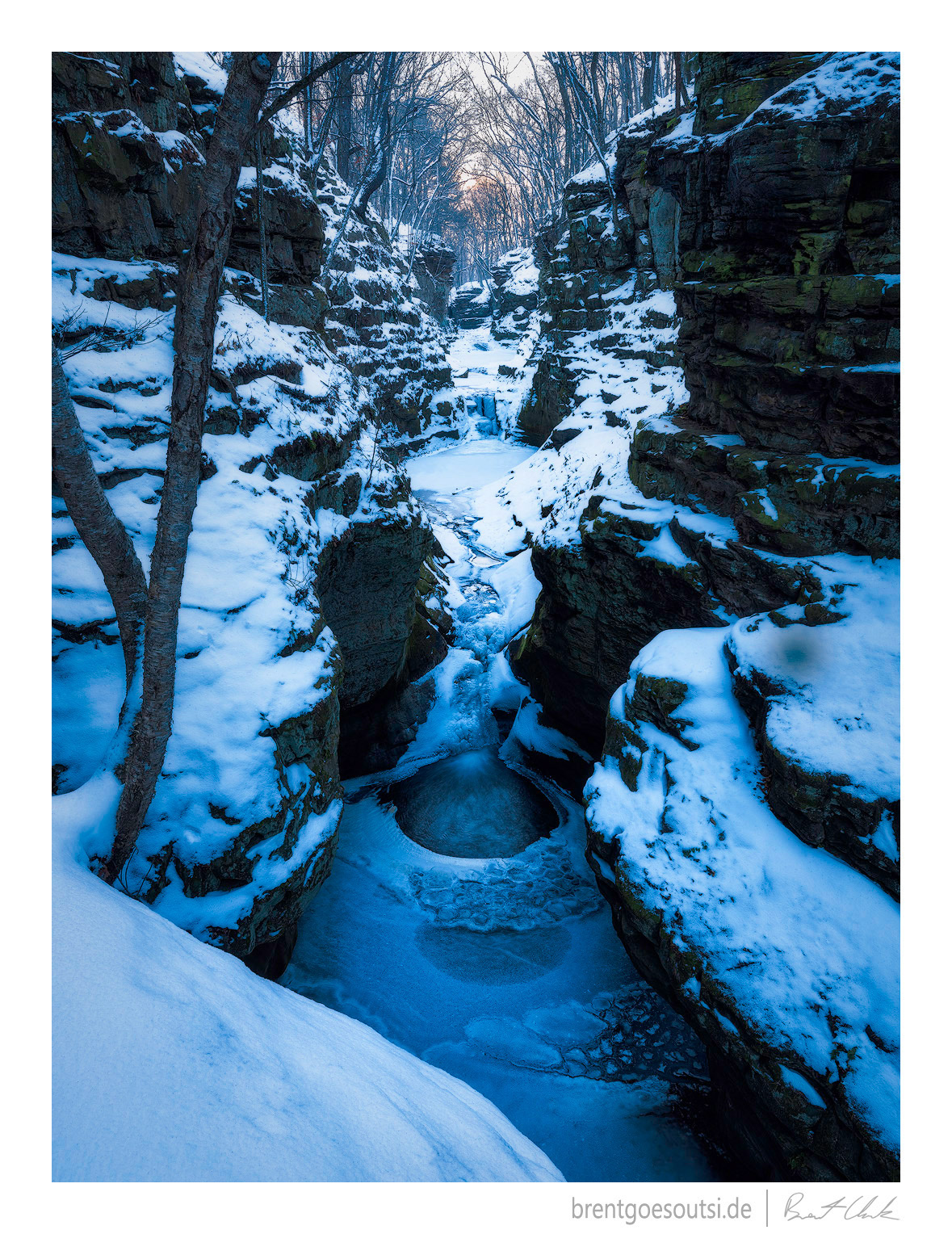 Pewit's Nest Winter