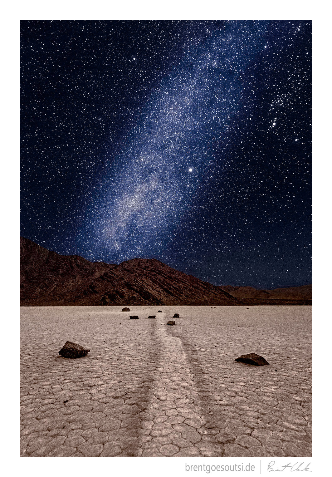 Milky Way Over the Racetrack