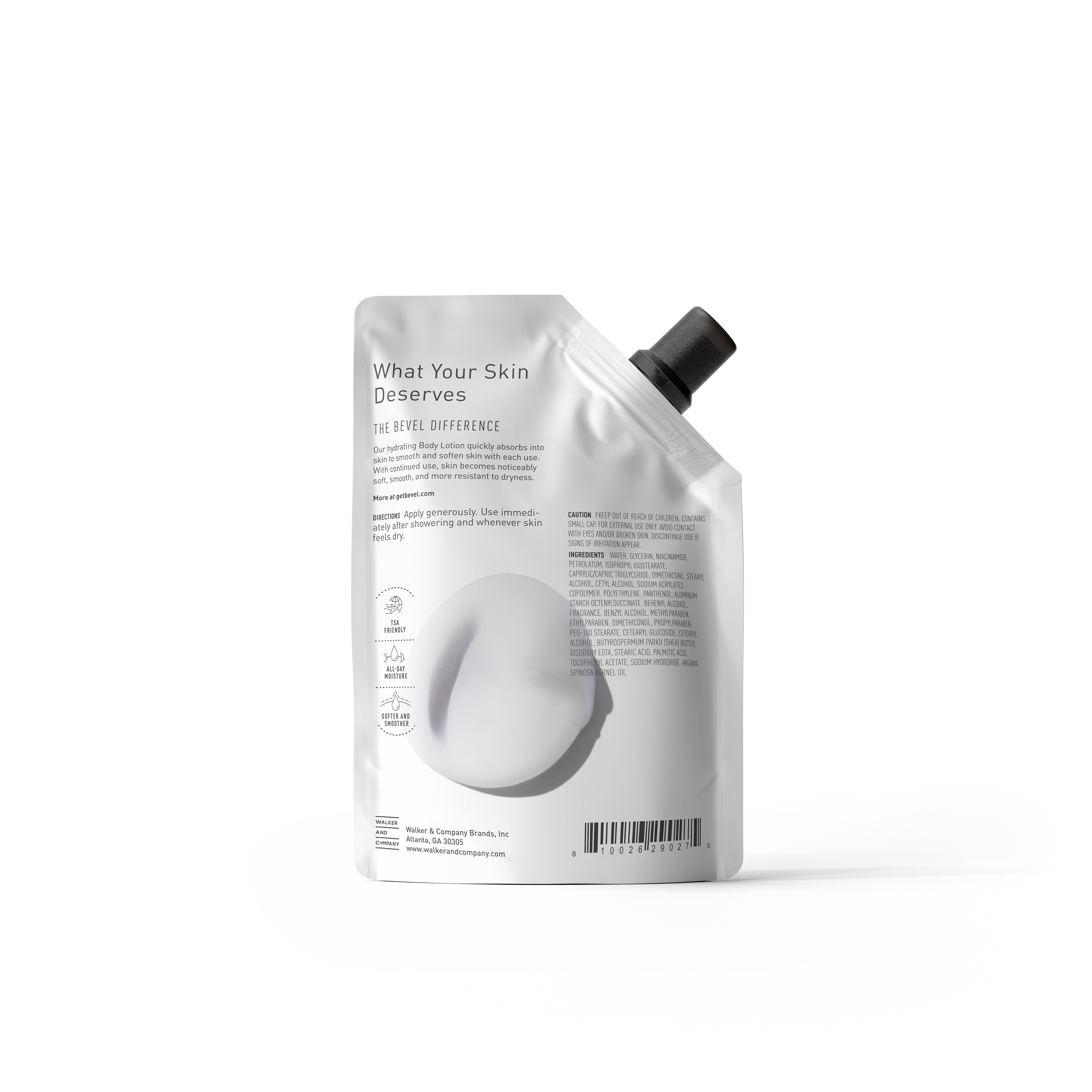 Body Lotion Back