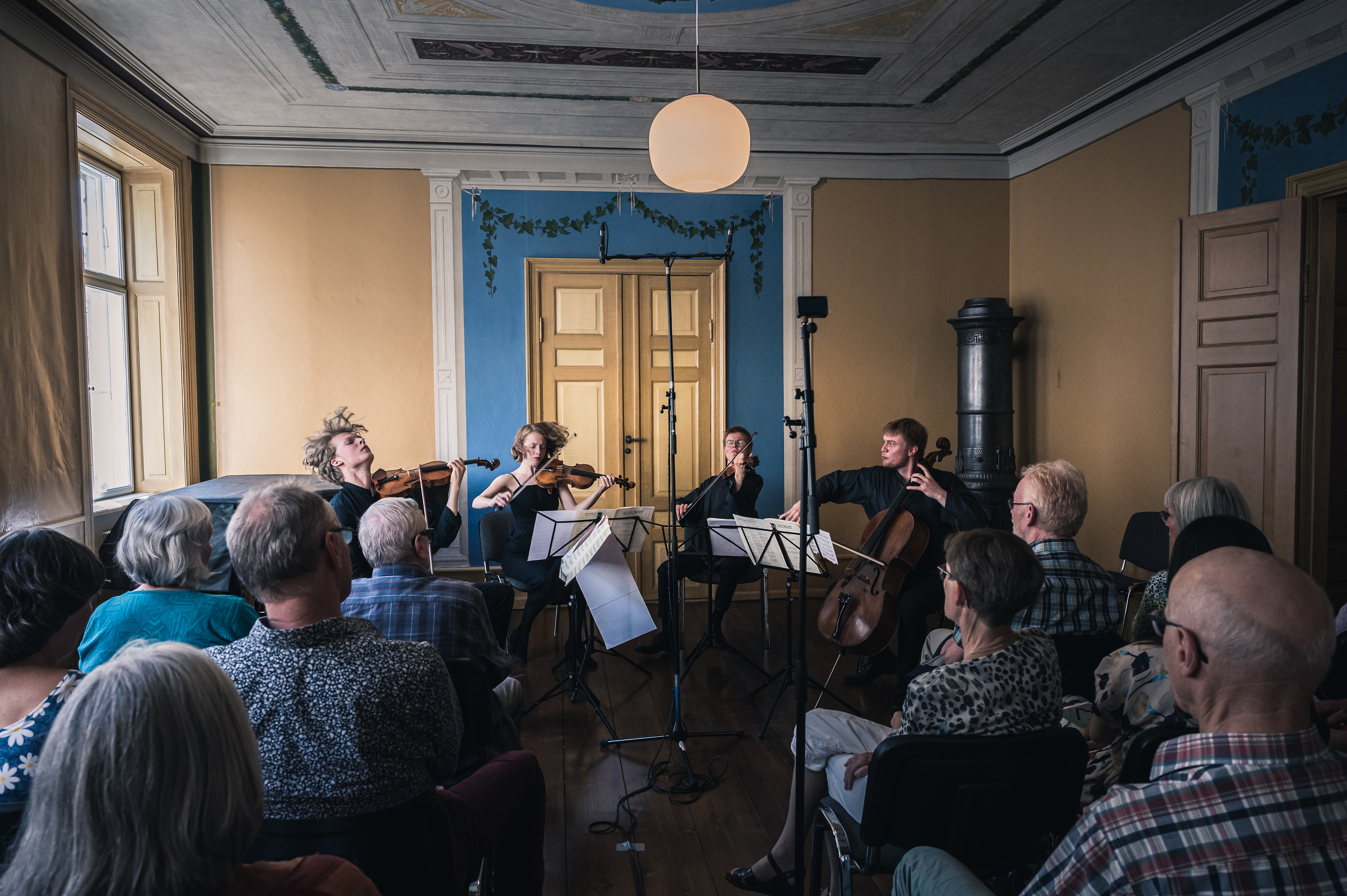 Festival & Friends. Adam Koch Christensen, Alva Holm, Nicholas Algot Swensen, Jonathan Swensen.