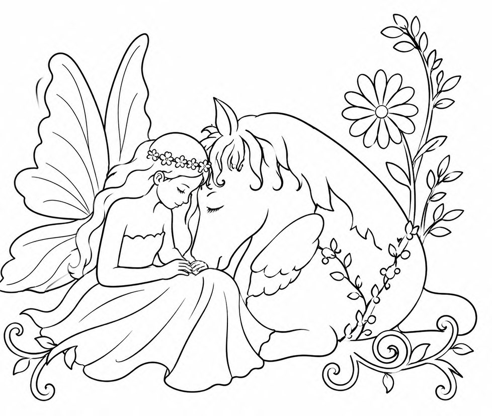 Colour In Fabien & Crystalee Colouring In Page