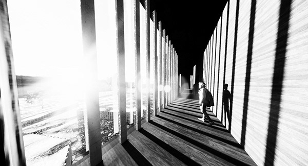 "SKYWALK" INTERIOR RENDERING