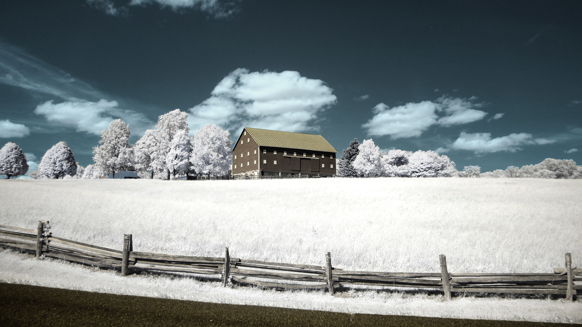 Barn & Fence, Montgomery County, Maryland