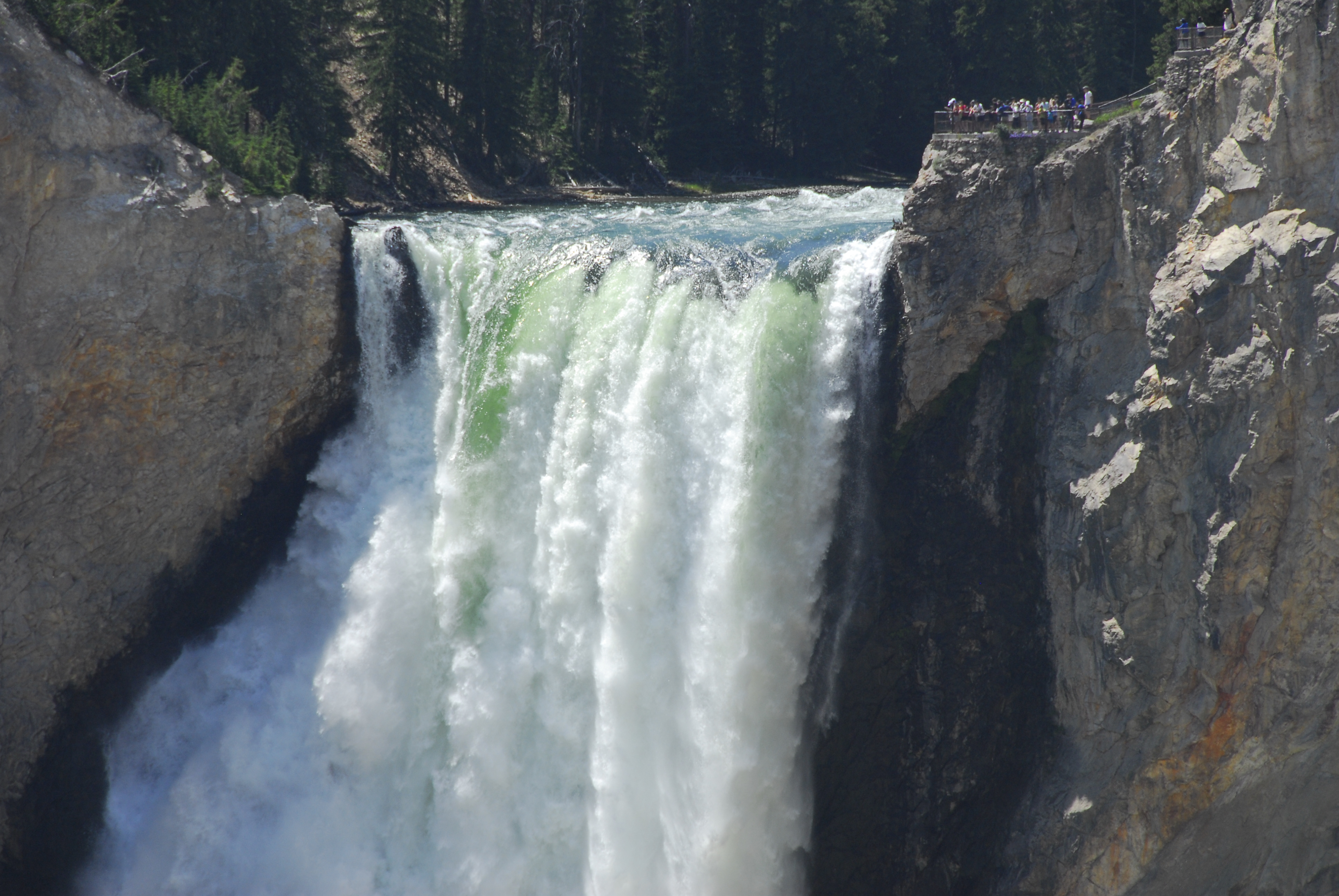 Lower Falls of the Yellowstone River, Wyoming