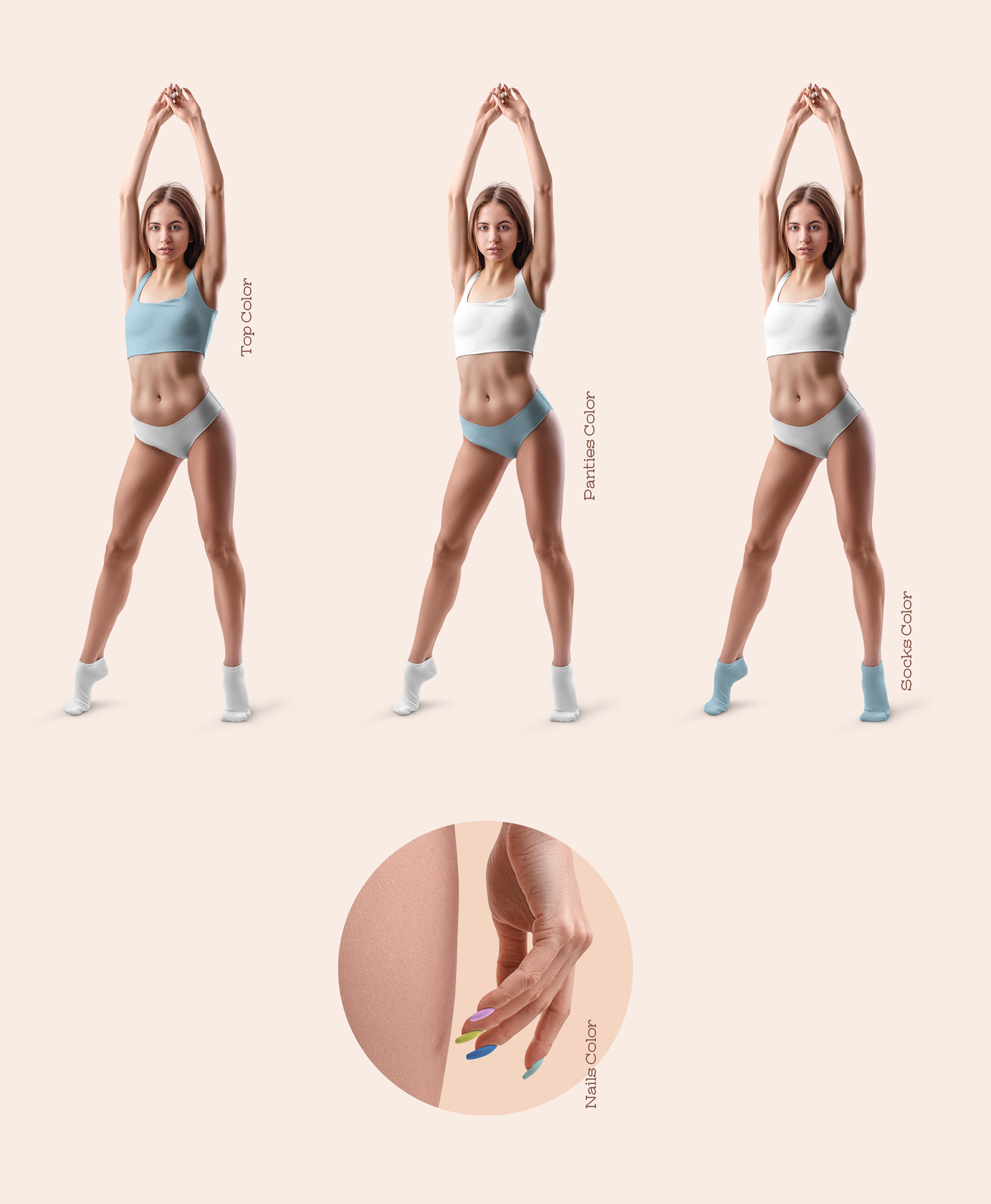 Women's Underwear Mockups