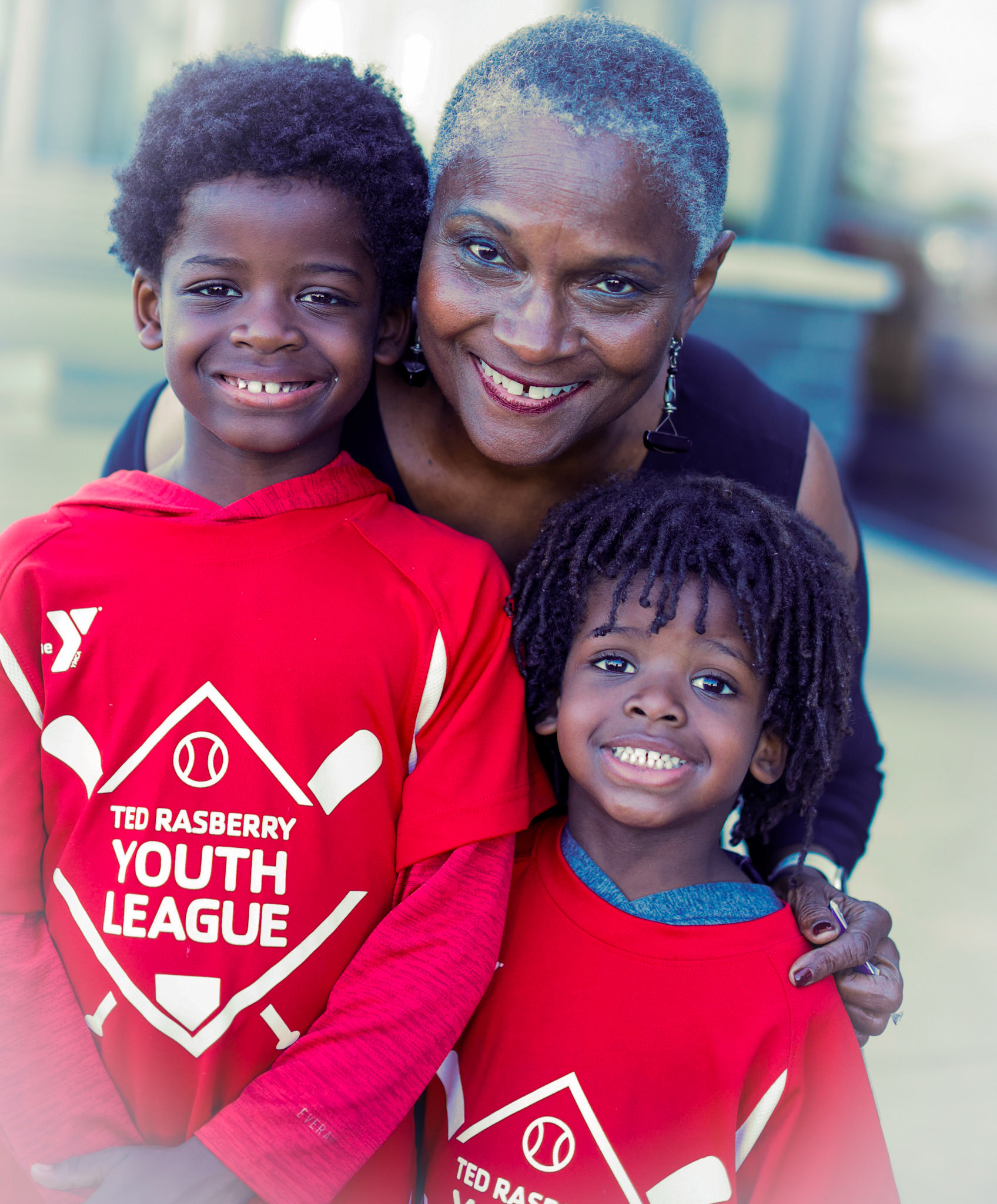 Maxine With Grandsons, Grandsons, Grand Rapids, MI