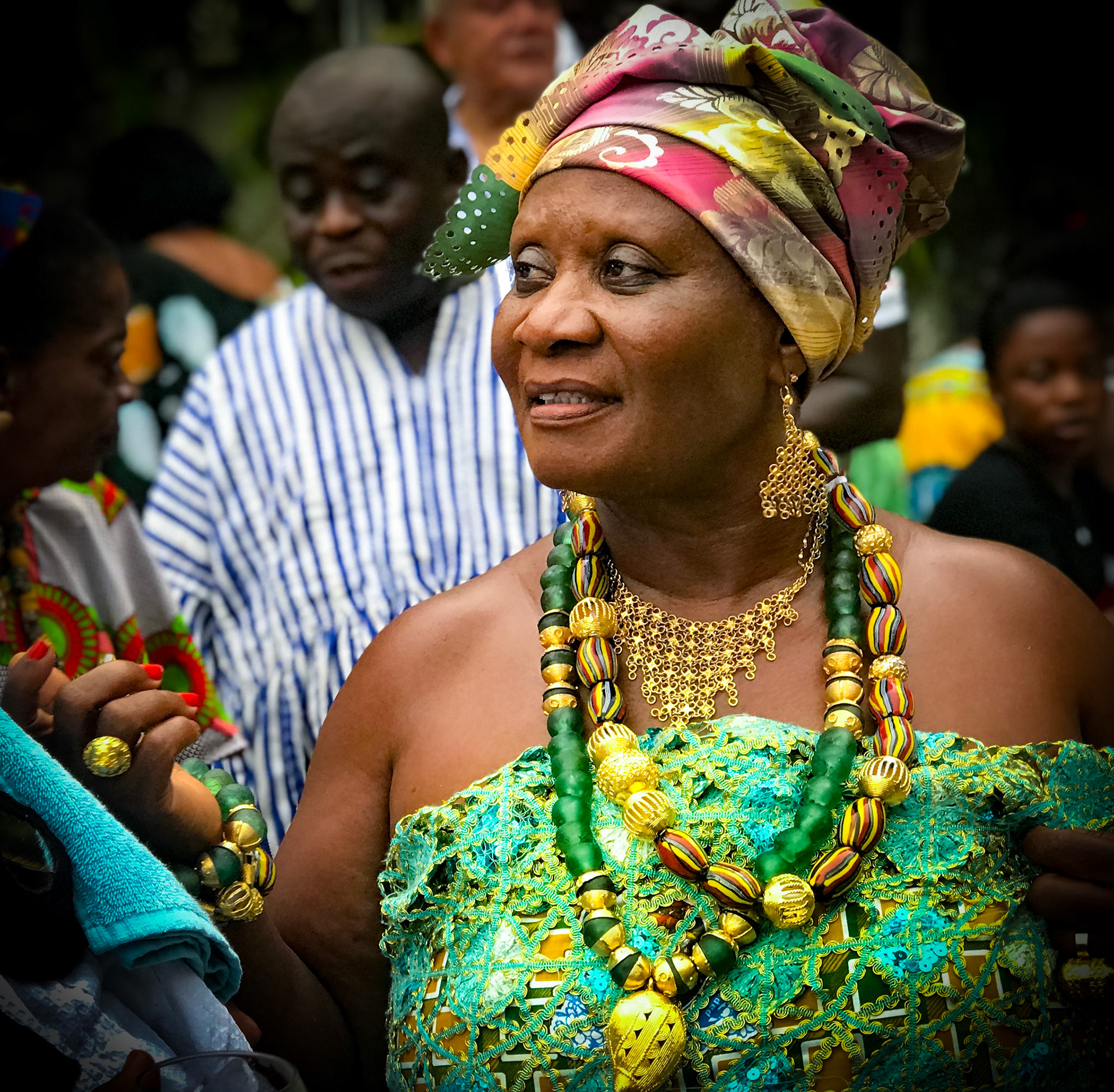The Woman In Green: Aburi, Ghana