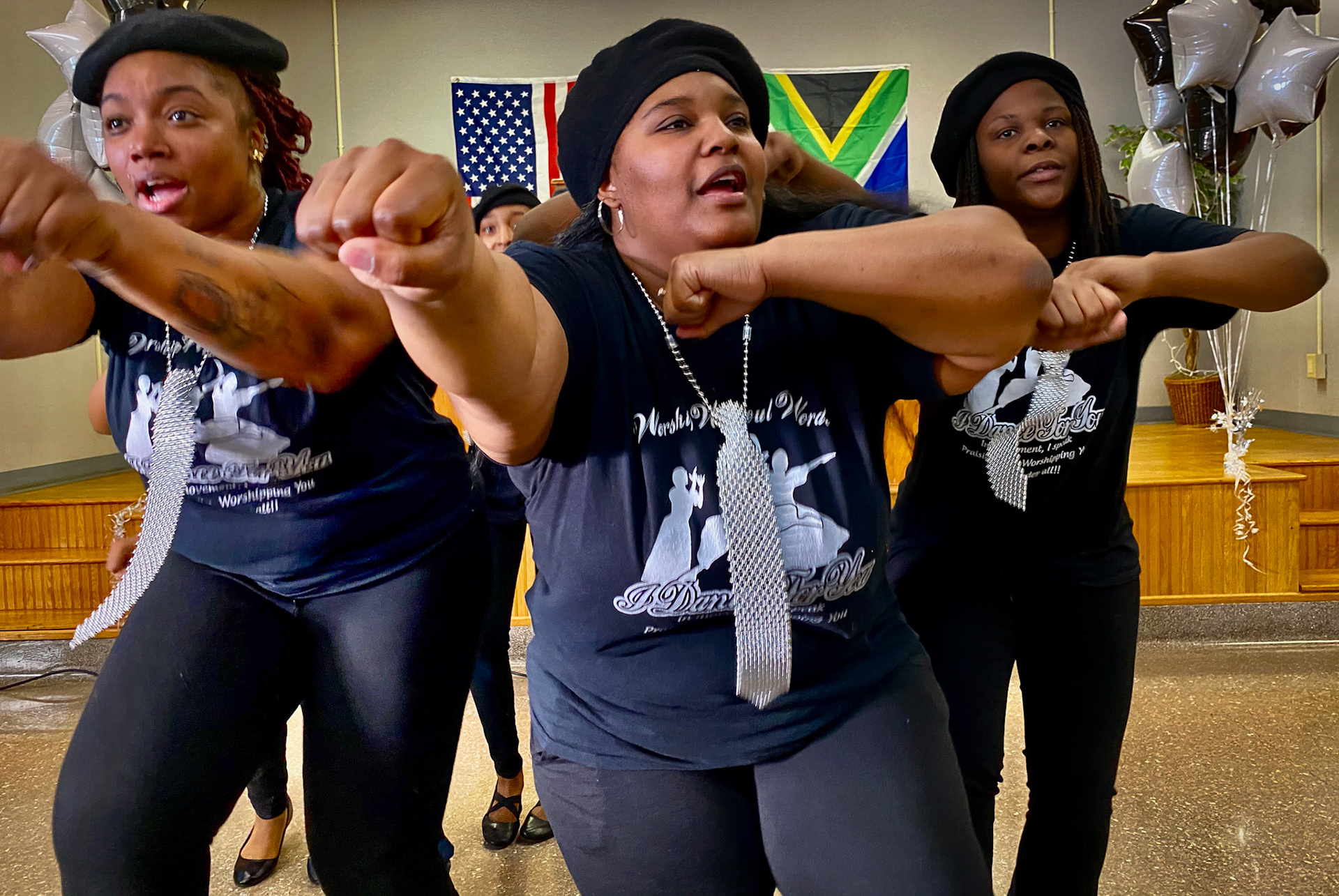 Worship Without Words Performs At A Local UAW Branch After My Black History Month Presentation