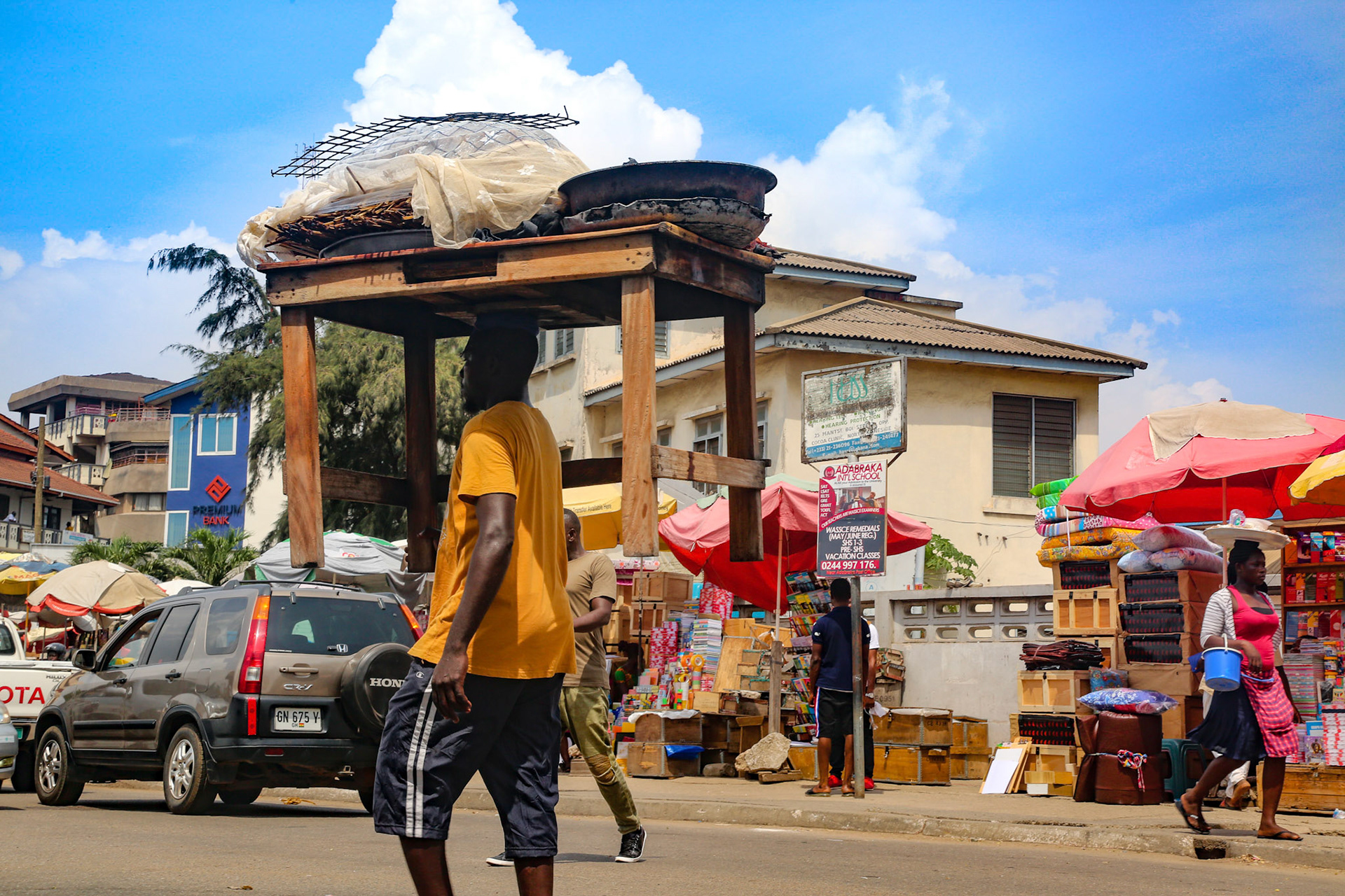 Portable Head Dress, Accra, Ghana